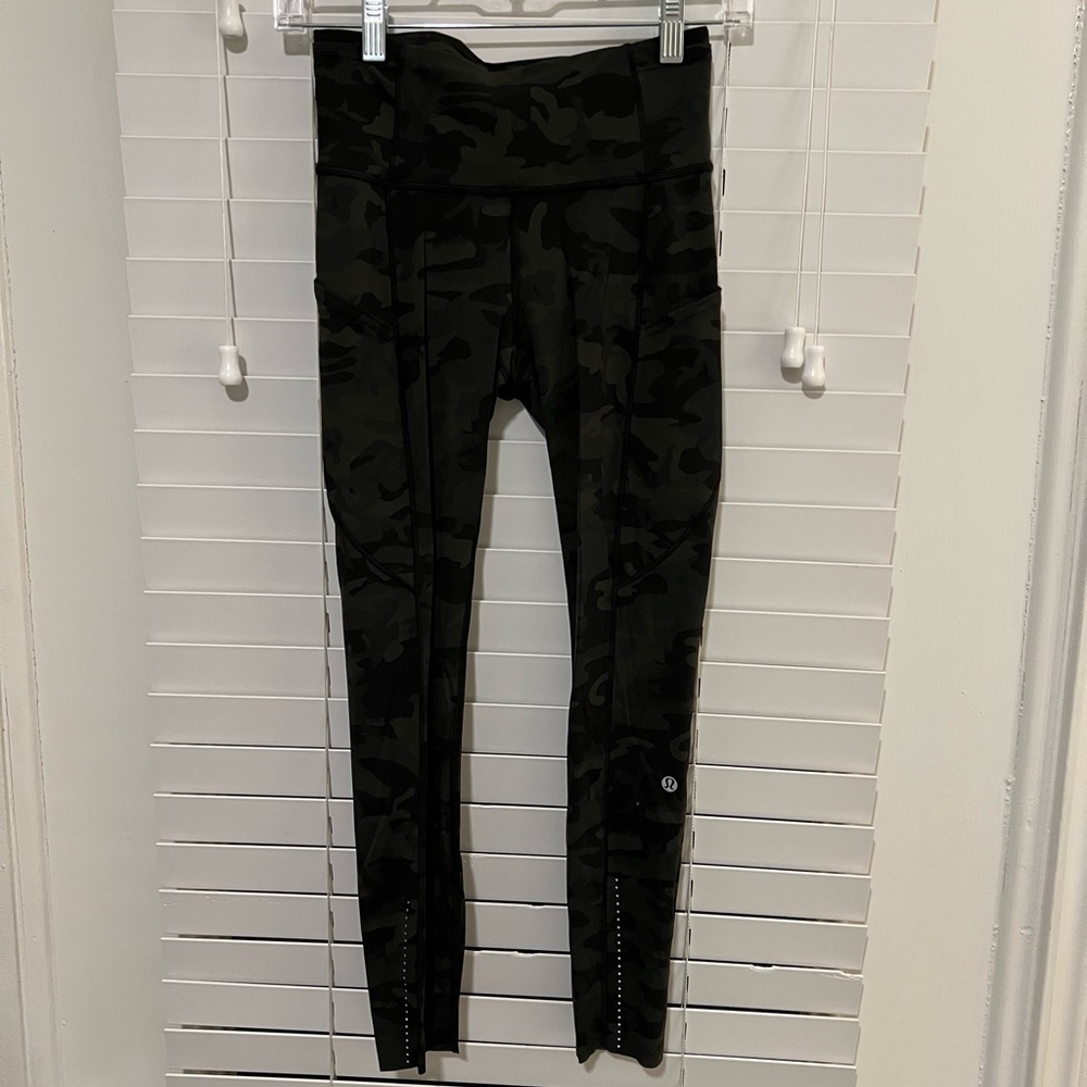 Lululemon Cameo Fast and Free Leggings